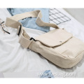 Practical 16oz Canvas Single Shoulder Girls Ladies Casual Messenger Bag